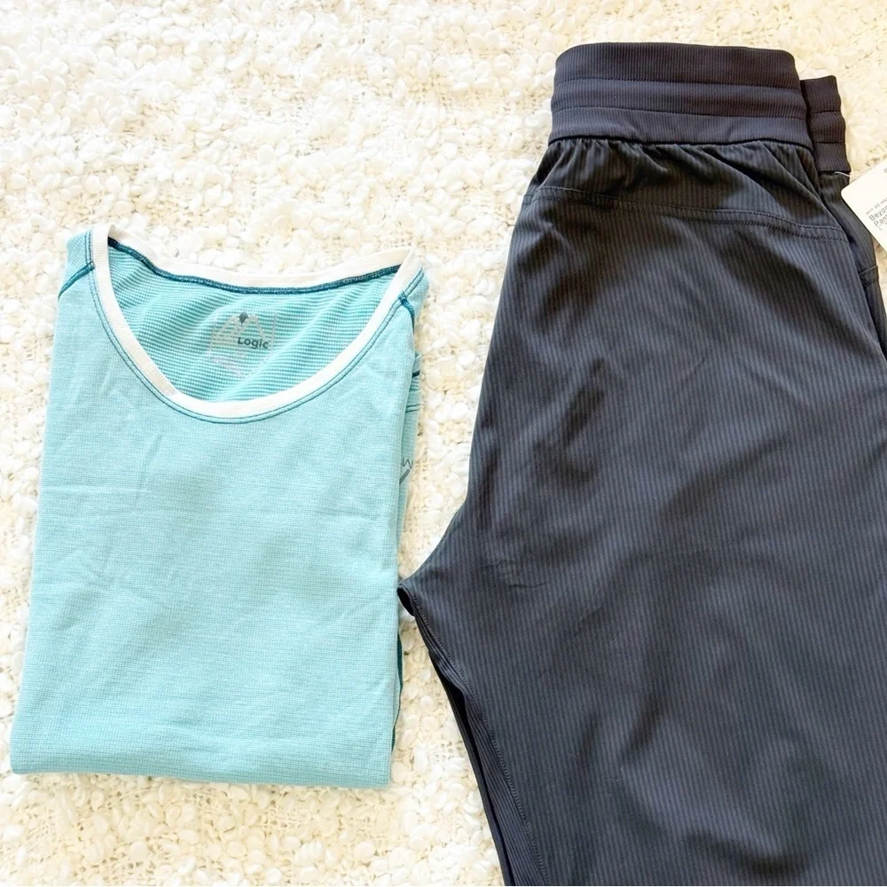 💋lululemon athletica  beyond the studio slip Gray Pants size 6